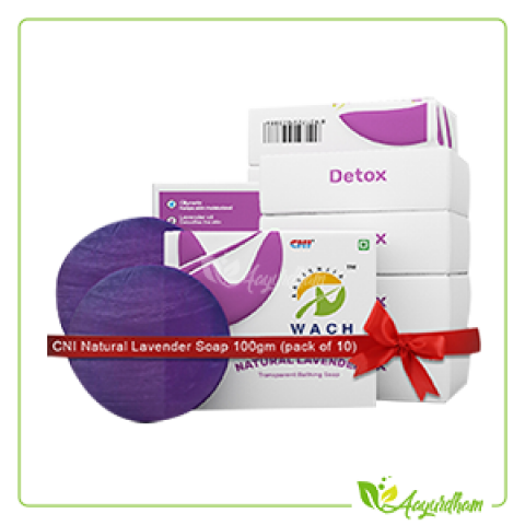 CNI Natural Lavender Soap 100gm pack of 10