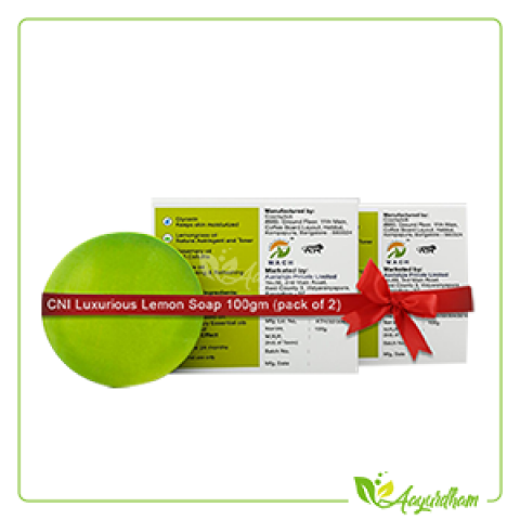 CNI Luxurious Lemon Soap 100gm (pack of 2)