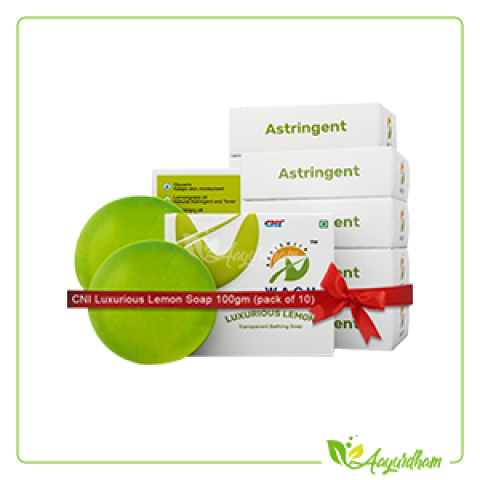 CNI Luxurious Lemon Soap 100gm pack of 10