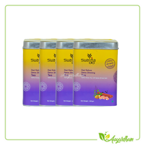 Swatma Kahwa Detox Tea Pack Of 4