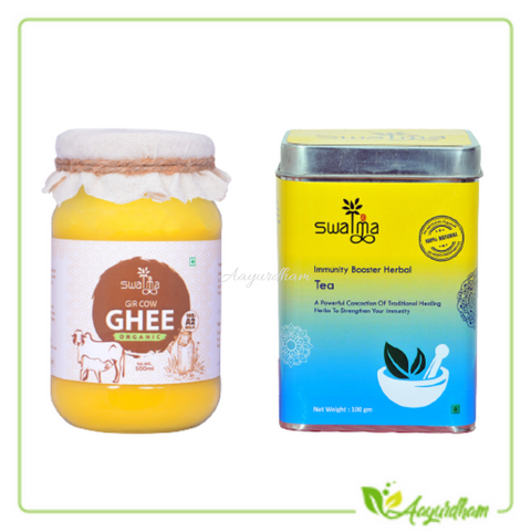 Swatma Gir Cow Ghee +Immunity booster Tea