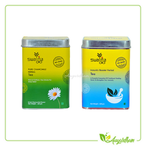 Swatma Pure Chamomile Tea+Swatma Immunity Booster Tea