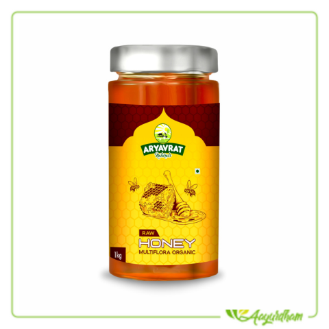 Aryavrat Naturals Organic-Raw Honey ( 1 Kg)
