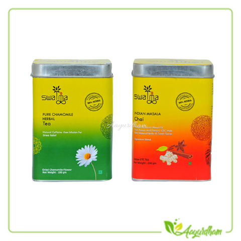 Swatma Pure Chamomile+Swatma Indian Masala Tea