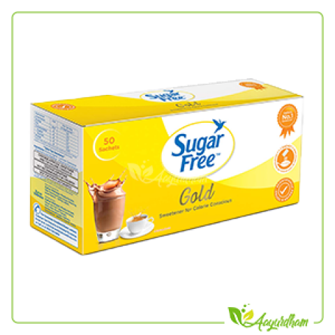 SUGAR FREE GOLD SACHETS-50